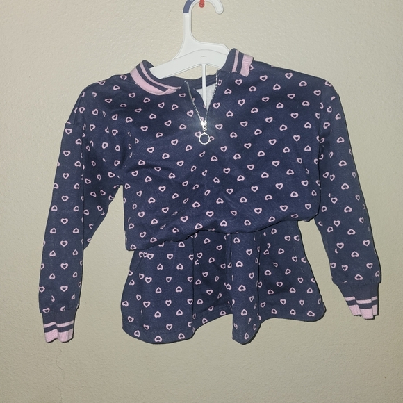 Madden Girl Navy and Pink Kids Matching Set - Picture 10 of 10